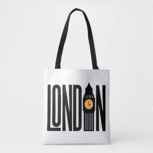 Bolso De Tela Llamada de Londres - emblemáticos monumentos Tote