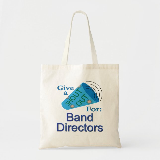 Bolso De Tela Llamada para directores de banda (Frente)