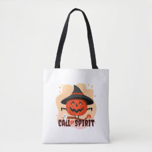 Bolso De Tela Llamado de Espíritu de Halloween