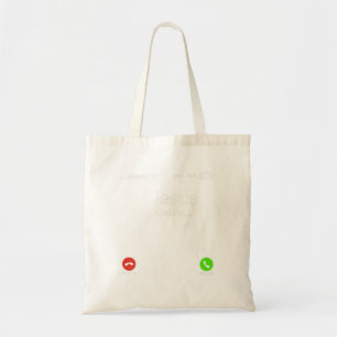 Bolso De Tela Llamado de Jesús, un gráfico cristiano de moda