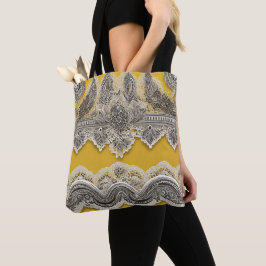 Bolso De Tela Llámame Amarillo en arte de IA de Verano
