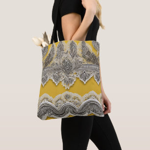 Bolso De Tela Llámame Amarillo en el arte de la IA de verano