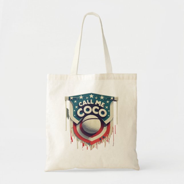 Bolso De Tela Llámame Coco Llámame Campeón (Frente)