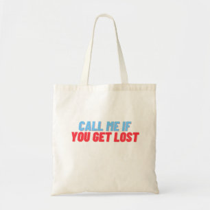 Bolso De Tela Llámame si te pierdes