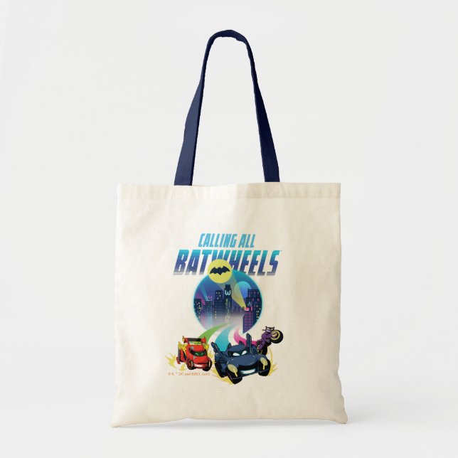 Bolso De Tela Llamando a todas las ruedas de batería™ (Frente)