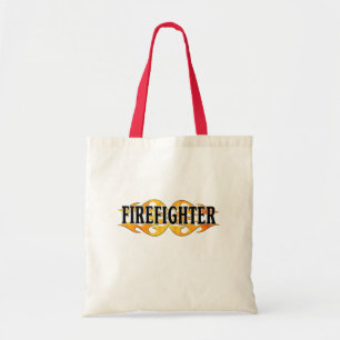 Bolso De Tela Llamas del bombero