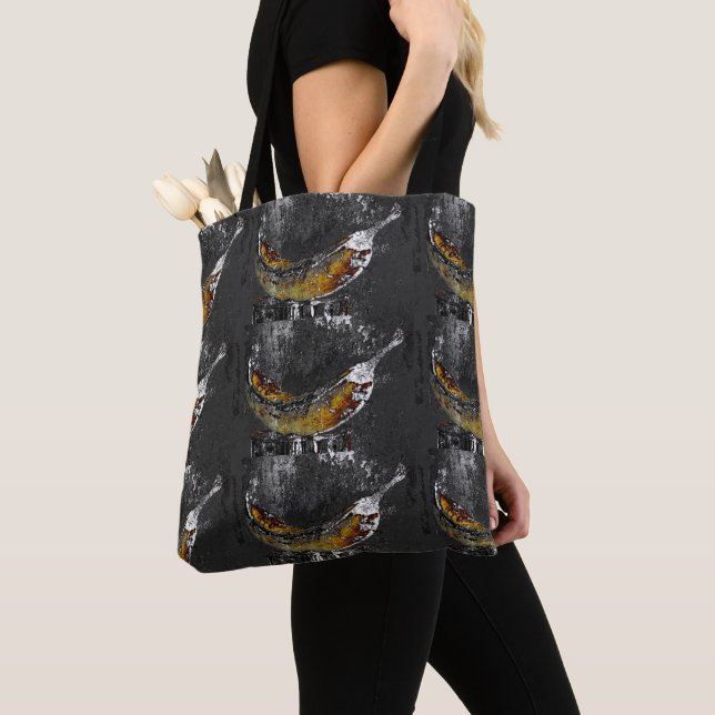 Bolso De Tela llanura de plátano (Detalle)