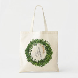 Bolso De Tela Llavero Personalizado Único con Tema Botánico