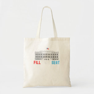 Bolso De Tela Llenar Ese asiento Voto Político