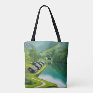 Bolso De Tela "Lleva las montañas adonde vayas - Escenario