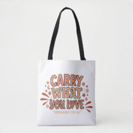 Bolso De Tela Lleva Lo Que Amas
