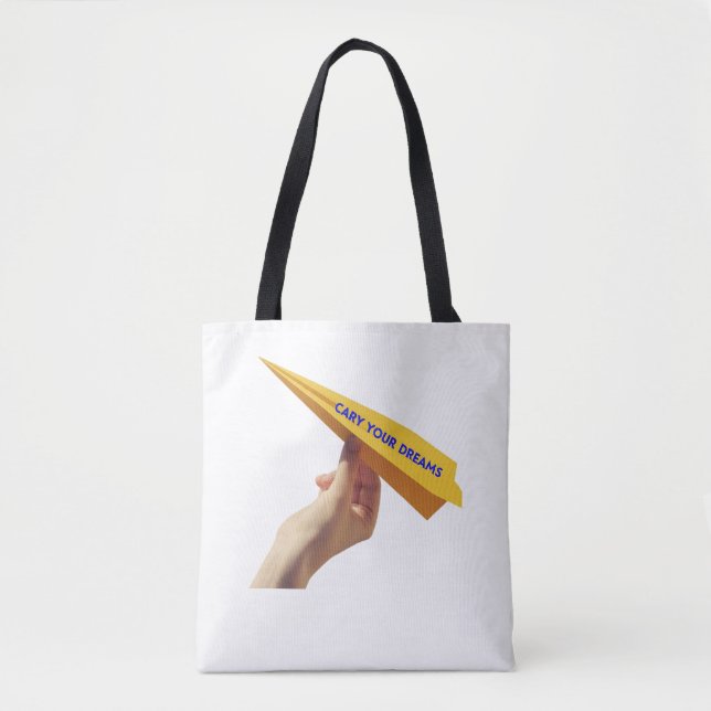 Bolso De Tela Lleva Tus Sueños (Anverso)