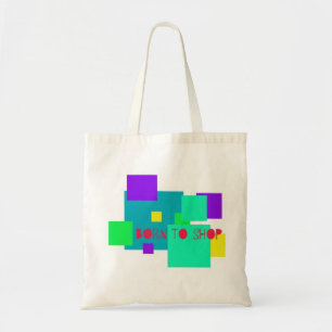 Bolso De Tela Llevado hacer compras tote