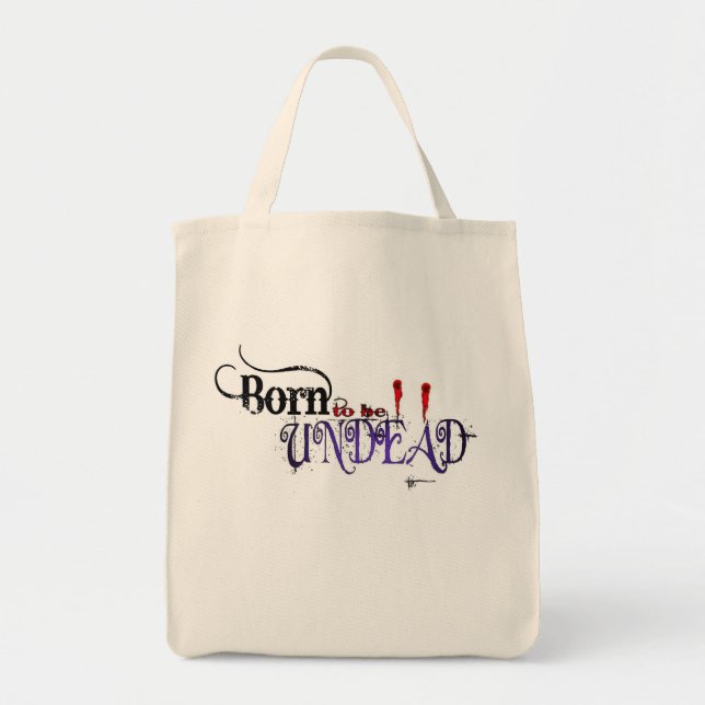 Bolso De Tela Llevado ser Undead (Frente)