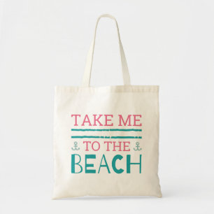 Bolso De Tela Llévame A La Playa