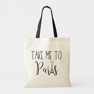 Bolso De Tela "Llévame A París" Tote Bag