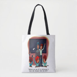 Bolso De Tela Llévame Con Jubilación