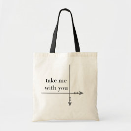 Bolso De Tela Llévame contigo