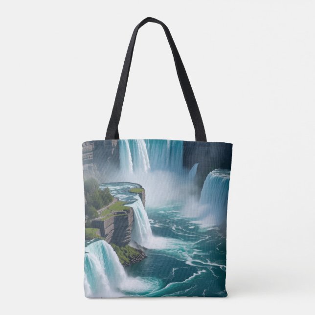 Bolso De Tela Llevar el poder de Niagara (Reverso)