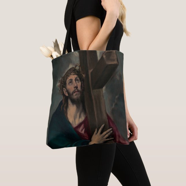 Bolso De Tela Llevar la cruz (Detalle)