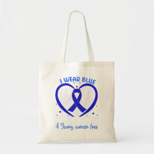 Bolso De Tela Llevo Regalos De Sobrevivientes De Cáncer De Colón