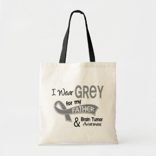 Bolso De Tela Llevo tumor cerebral del padre del gris 42