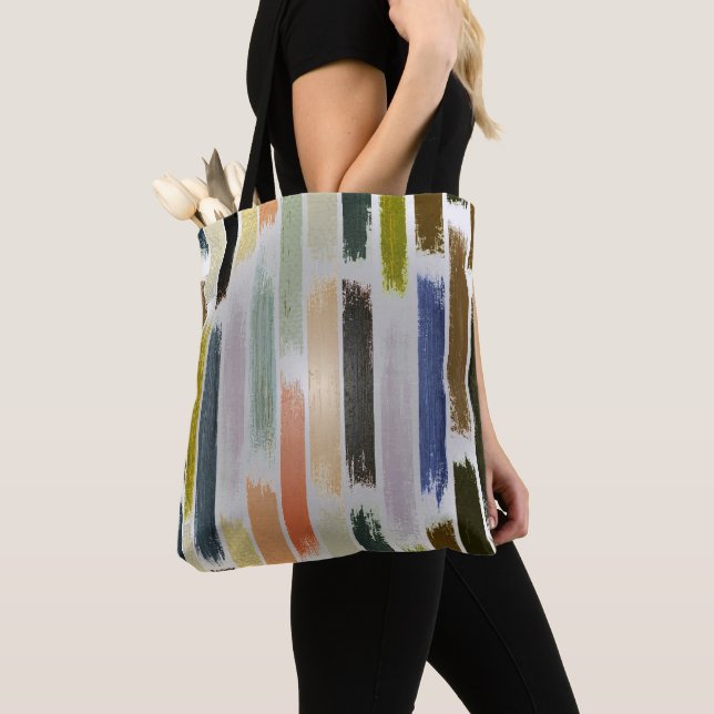 Bolso De Tela Lluvia de colores 5 (Detalle)