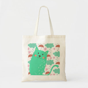Bolso De Tela Lluvia de gatos