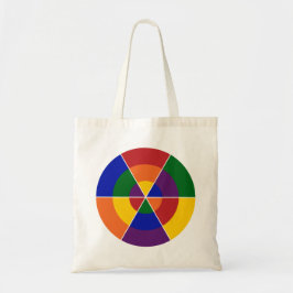 Bolso De Tela Lluvia geométrica moderna del Orgullo LGBT