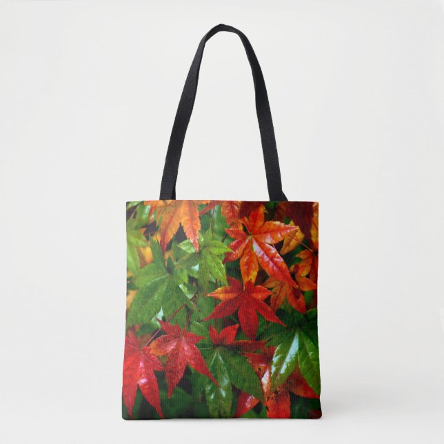 Bolso De Tela Lluvia otoñal (Anverso)