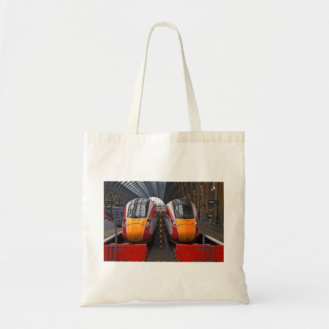 Bolso De Tela LNER Azumas at King's Cross (Frente)