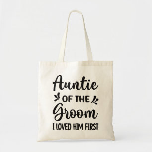 Bolso De Tela Lo Amo Primero De La Taza De Ducha De Groom A