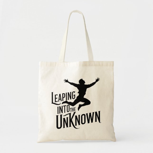 Bolso De Tela Lo desconocido (Frente)