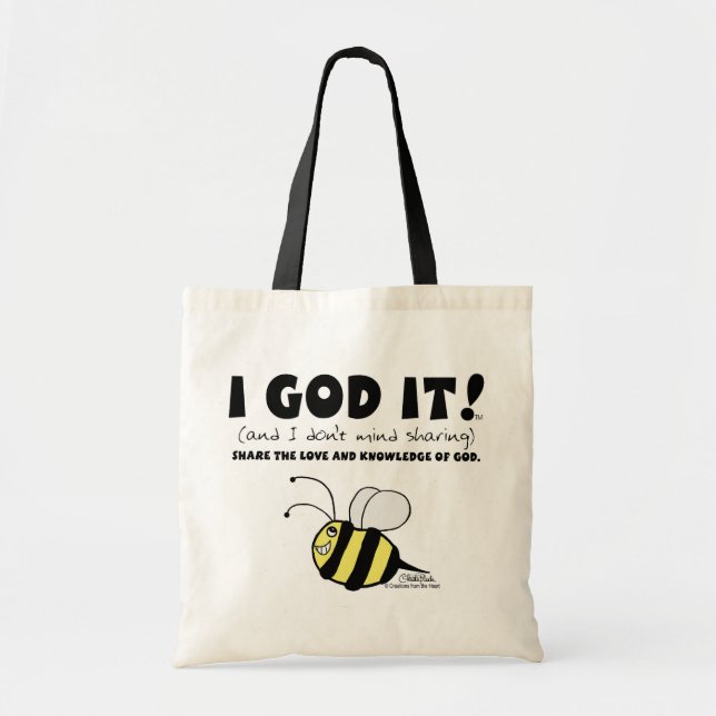 BOLSO DE TELA ¡LO DIOS! (Frente)