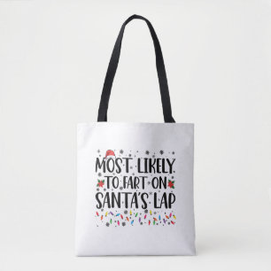 Bolso De Tela Lo Más Probable Es Que Fart Con Los Navidades De L