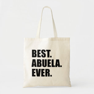 Bolso De Tela Lo mejor. Abuela. Nunca.