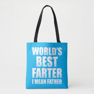 Bolso De Tela Lo mejor del mundo me refiero a padre
