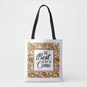 Bolso De Tela Lo mejor está por venir