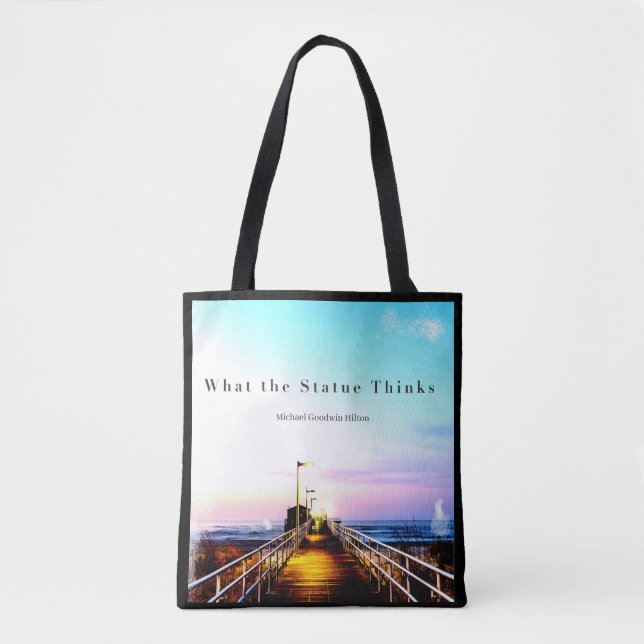 Bolso De Tela Lo que piensa la estatua  (Anverso)