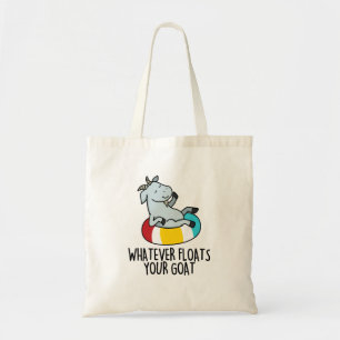 Bolso De Tela Lo que sea que te flote tu bobo divertido animal