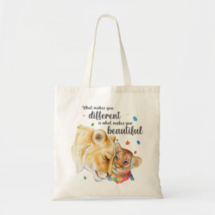 Bolso De Tela Lo Que Te Hace Diferente Es Lo Que Te Hace Beautif