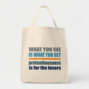Bolso De Tela Lo que ves es lo que obtienes