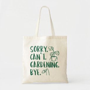 Bolso De Tela ¡Lo sentimos. No puedo. Jardinería. Adiós.