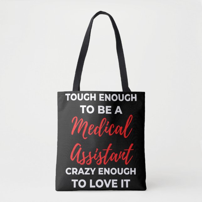 Bolso De Tela Lo Suficiente Como Para Ser Auxiliar Médico (Anverso)