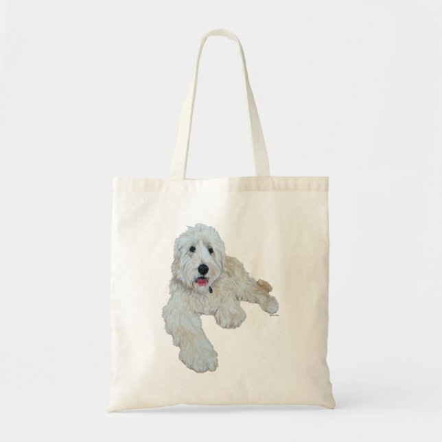Bolso De Tela Loable Goldendoodle (Frente)