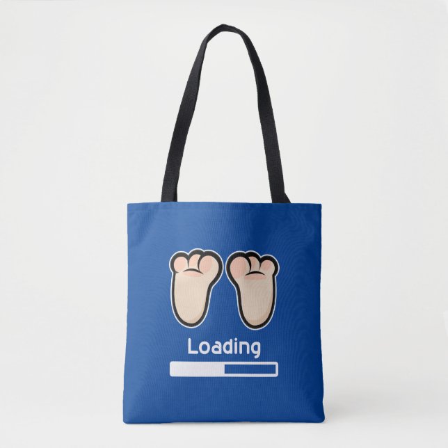 Bolso De Tela Loading... (Anverso)