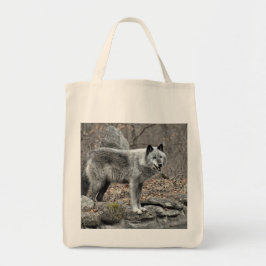 Bolso De Tela Lobo