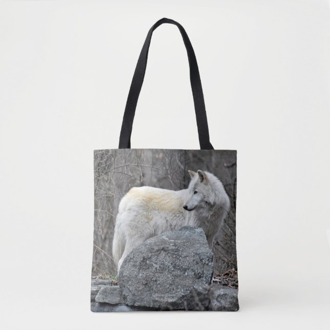 Bolso De Tela Lobo (Anverso)