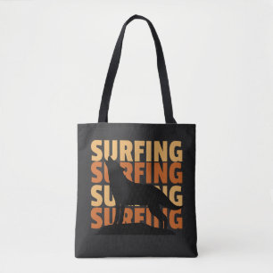 Bolso De Tela Lobo quiere surfear surfear surfear