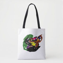 Bolso De Tela Lobo Salvaje otoño 